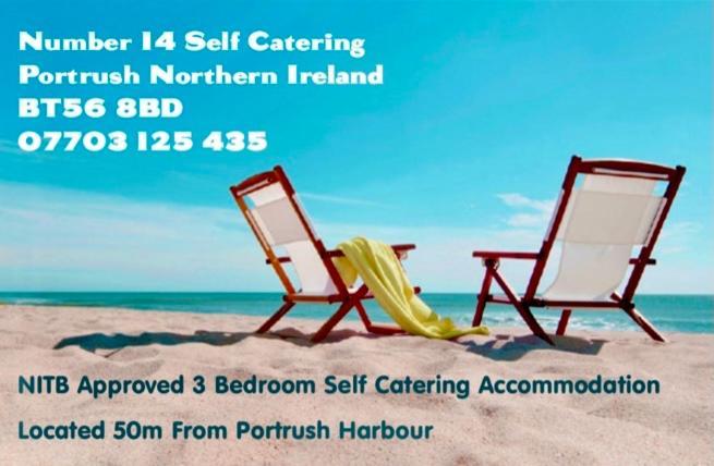 Number 14 Self Catering, Portrush, Northern Ireland Dış mekan fotoğraf